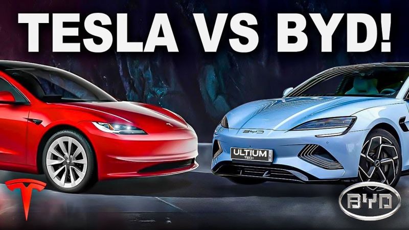 TESLA versus BYD! What do we know!