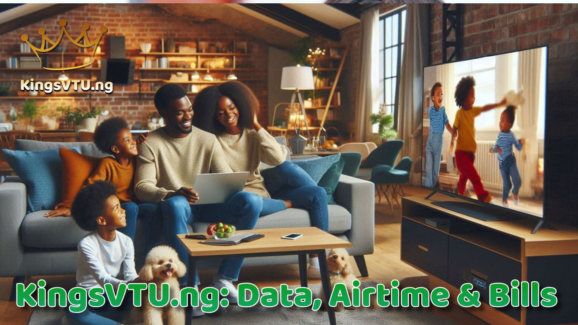 KingsVTU.ng: Powering Nigerian Homes with Seamless Connectivity