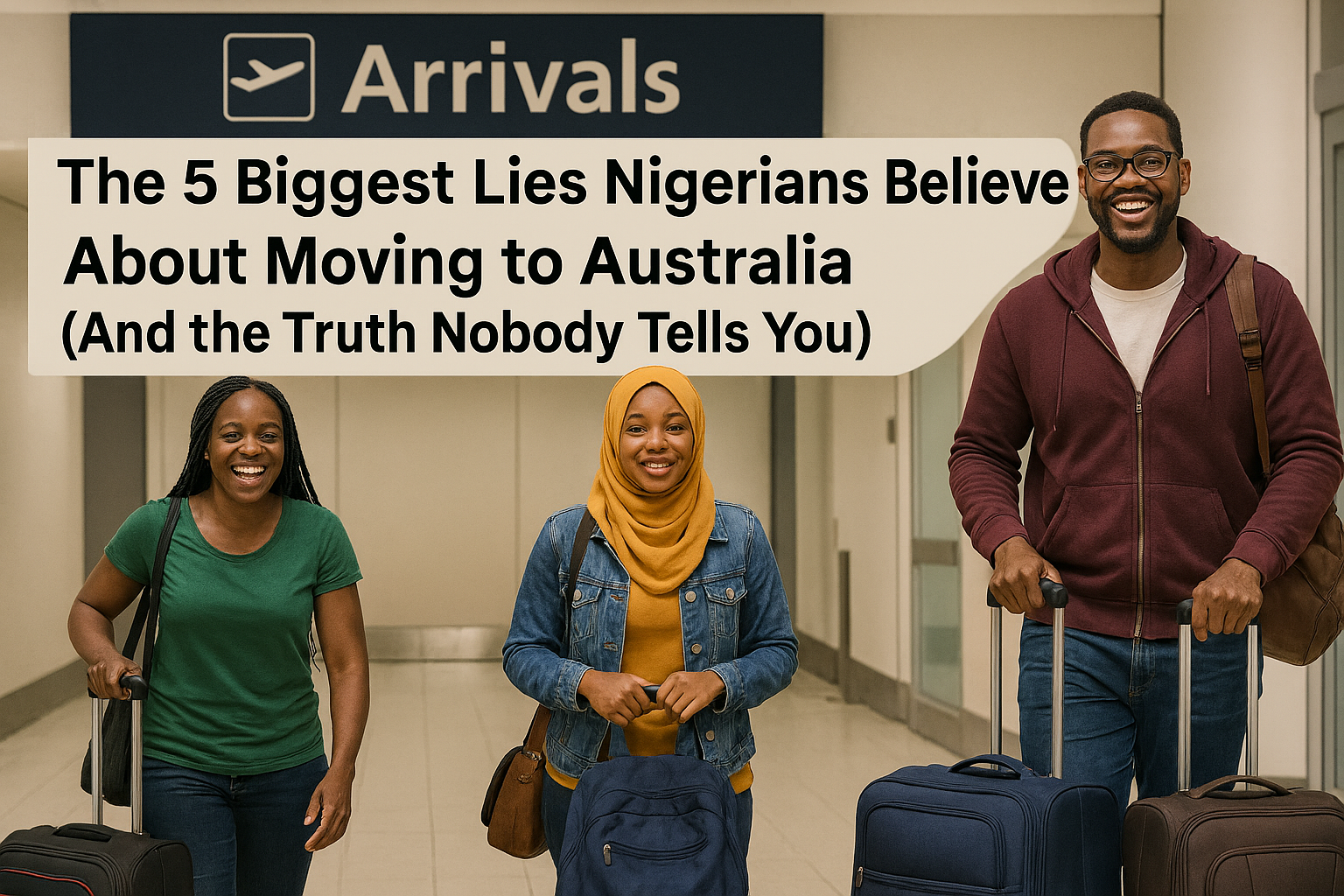 The 5 Biggest Lies Nigerians Believe About Moving to Australia (And the Truth Nobody Tells You)