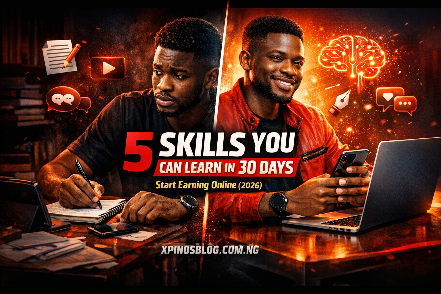 5 Skills You Can Learn in 30 Days to Start Earning Online (2026 Guide)