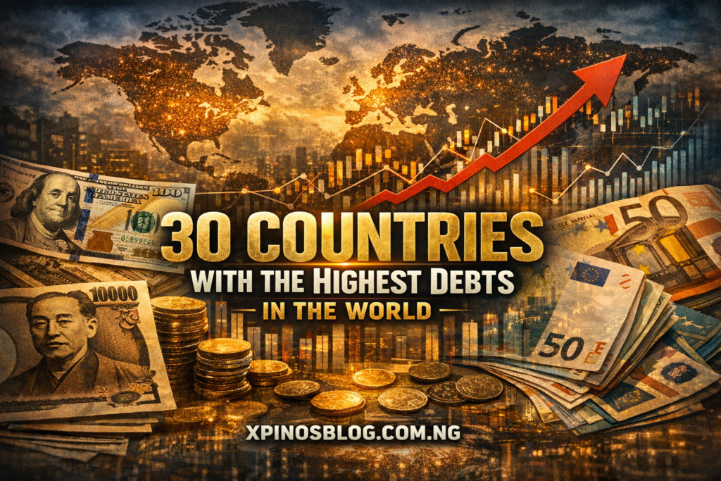 30 Countries With the Highest Debts in the World, xpinosblog