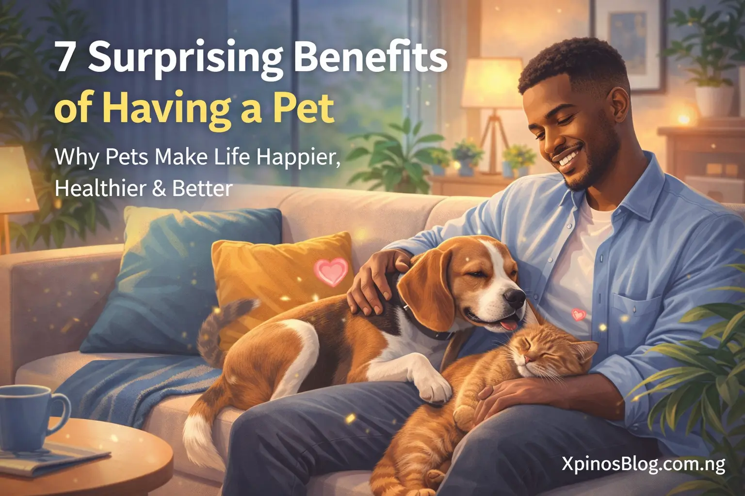 7 Surprising Benefits of Having a Pet