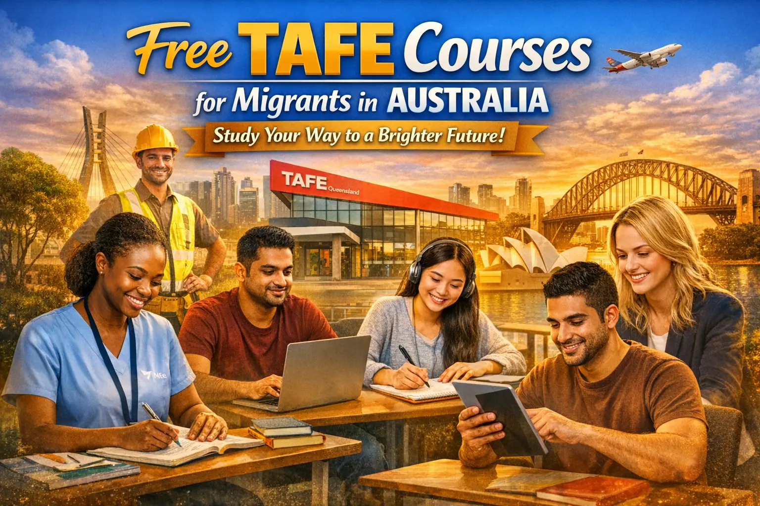 FREE TAFE COURSES (AND LOCATIONS) FOR MIGRANTS IN AUSTRALIA