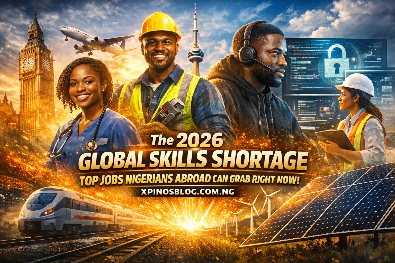 The 2026 Global Skills Shortage: Top Jobs Nigerians Abroad Can Grab Right Now