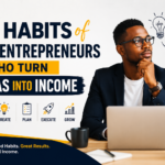 5 Habits of Entrepreneurs Who Turn Ideas Into Income