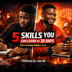 5 Skills You Can Learn in 30 Days to Start Earning Online (2026 Guide)