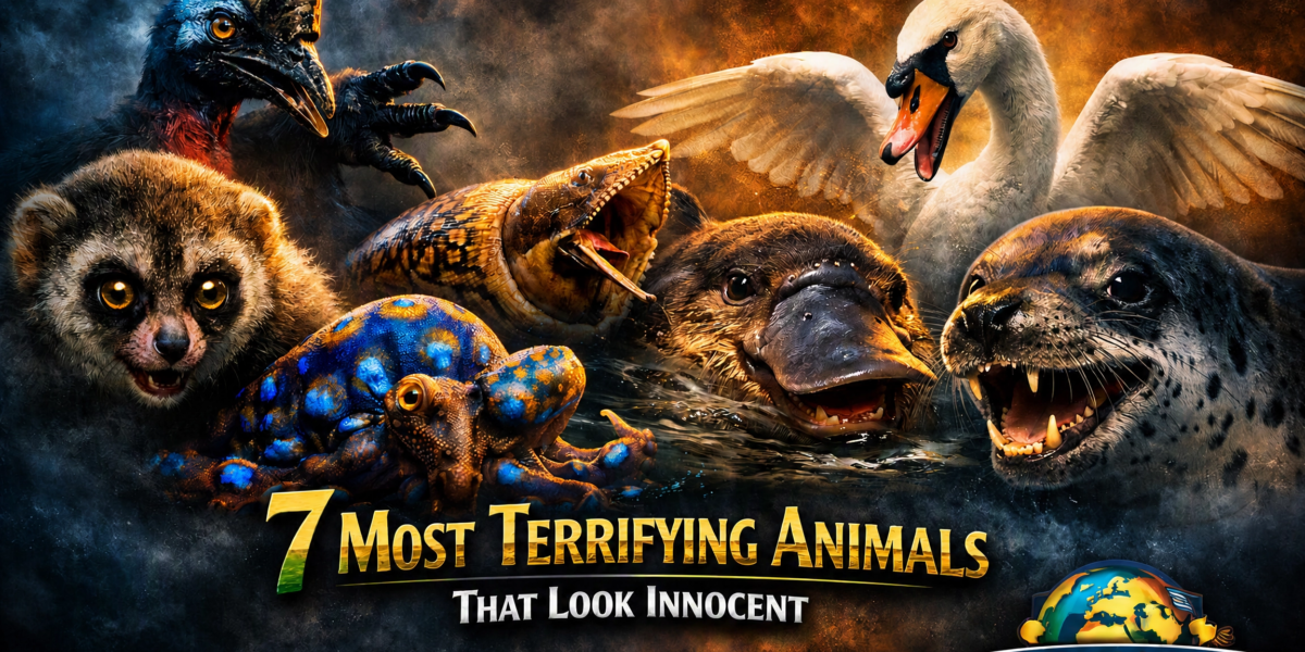 7 most terrifying animals that look innocent