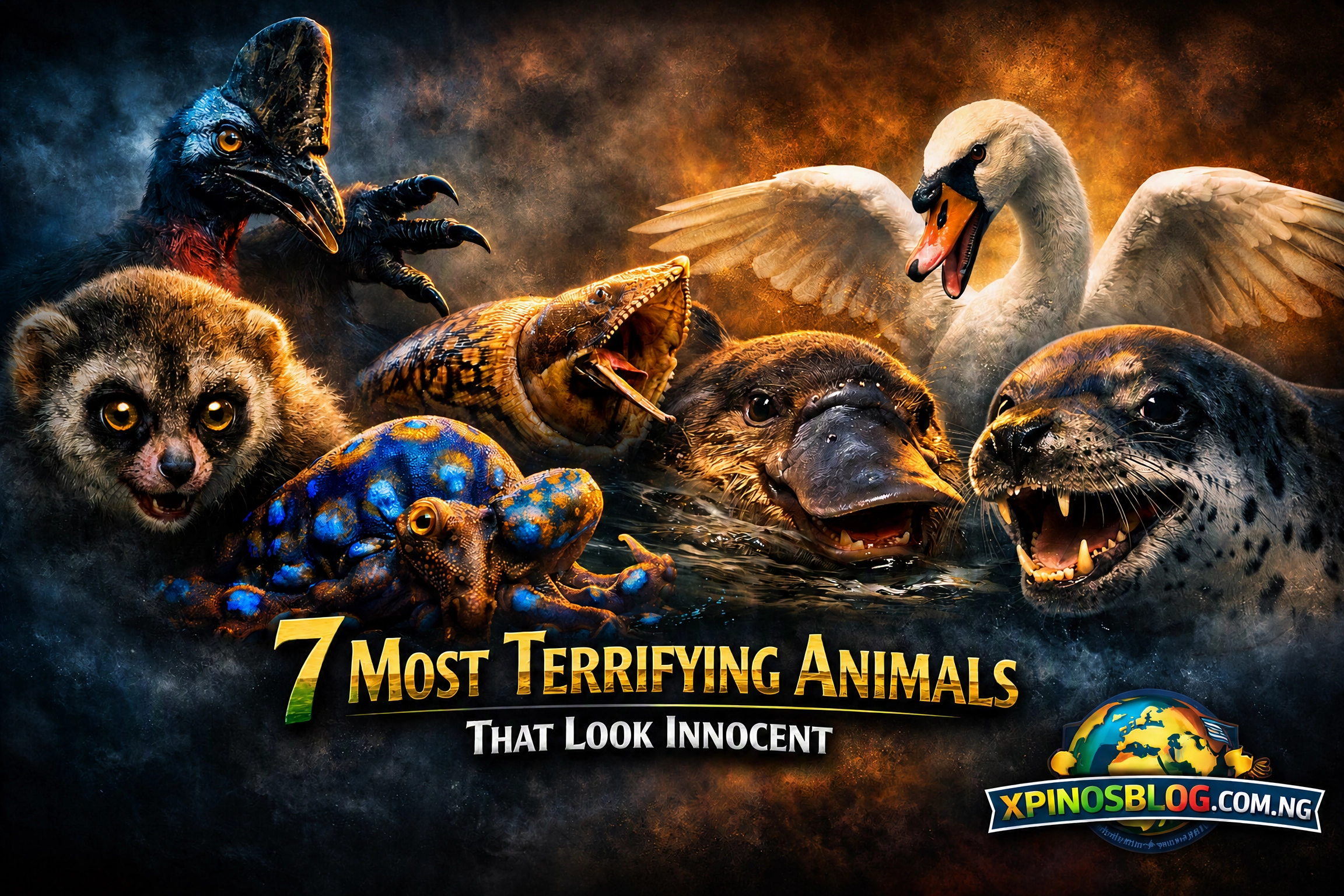 7 most terrifying animals that look innocent