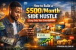How to Build a $500/Month Side Hustle Using Only Your Smartphone (2026 Guide)