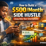 How to Build a $500/Month Side Hustle Using Only Your Smartphone (2026 Guide)